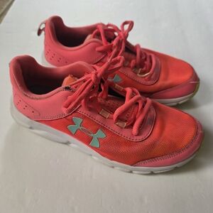 Under Armour Kids' Pink Athletic Shoes